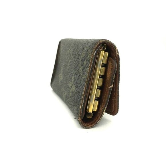 449105H V Louis Vuitton Key Case Multicles 4 Ring Brown Monogram - Picture 3 of 9